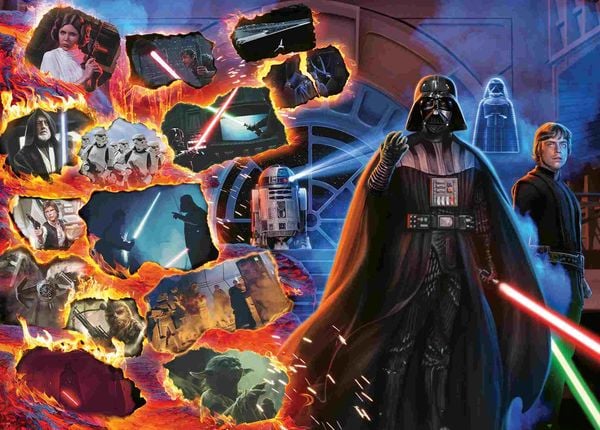 Produktbild: Erwachsenenpuzzle 1000 Teile - Star Wars Villainous - Darth Vader