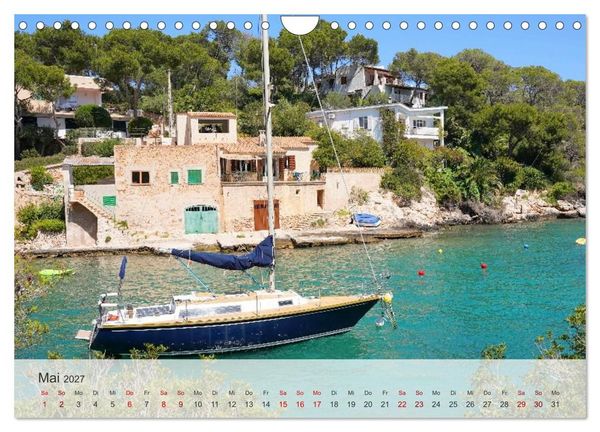 Produktbild: Cala Figuera - Mallorcas Traumbucht (Wandkalender 2027 DIN A4 quer), CALVENDO Monatskalender