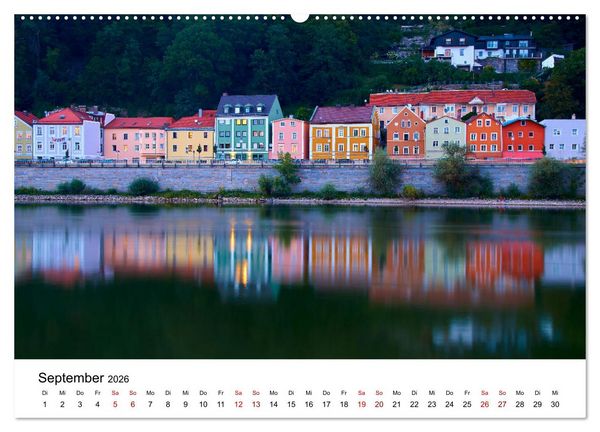 Produktbild: Impressionen aus Passau (Wandkalender 2026 DIN A2 quer), CALVENDO Monatskalender