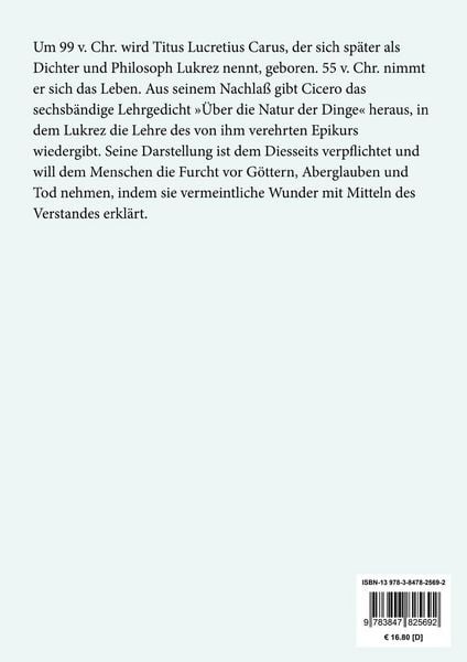 Produktbild: &Uuml;ber die Natur der Dinge (Gro&szlig;druck)