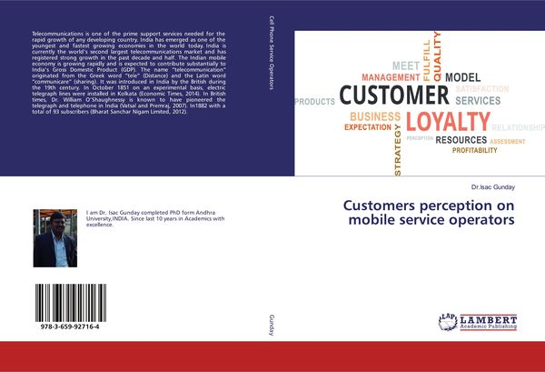 Produktbild: Customers perception on mobile service operators