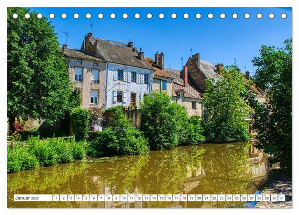 Produktbild: Charolles - Im Herzen des Burgund (Tischkalender 2026 DIN A5 quer), CALVENDO Monatskalender
