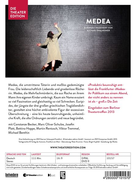 Produktbild: Medea - Die Theater Edition