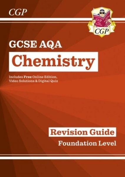 Produktbild: New GCSE Chemistry AQA Foundation Revision Guide with CGP RevisionHub
