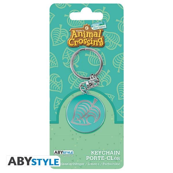 Produktbild: ANIMAL CROSSING - Keychain "Leaf Logo"