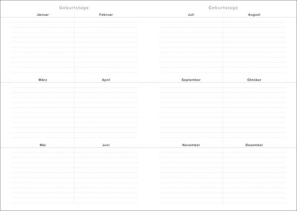 Produktbild: Terminer A5, Leder schwarz 2027