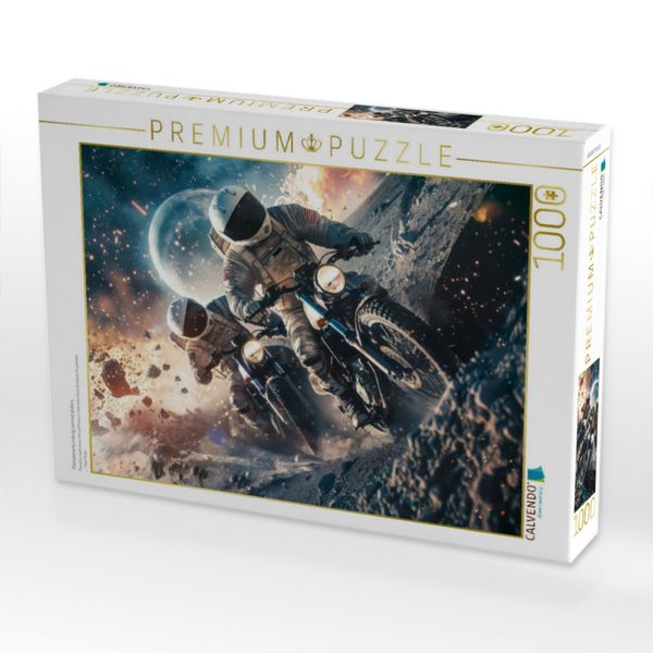 Produktbild: CALVENDO Puzzle Planetenerkundung einmal anders | 1000 Teile Lege-Gr&ouml;&szlig;e 64x48cm Foto-Puzzle f&uuml;r gl&uuml;ckliche Stunden