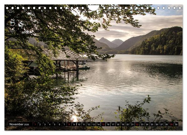 Produktbild: Faszination Allg&auml;u (Wandkalender 2026 DIN A4 quer), CALVENDO Monatskalender