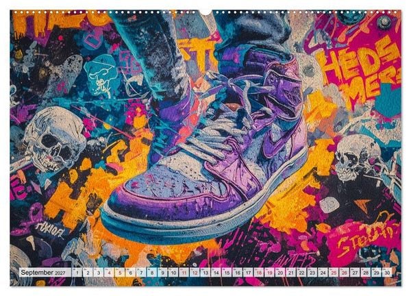 Produktbild: City Beats - Graffiti Dreams (hochwertiger Premium Wandkalender 2027 DIN A2 quer), Kunstdruck in Hochglanz
