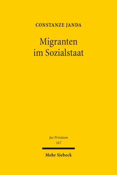 Produktbild: Migranten im Sozialstaat