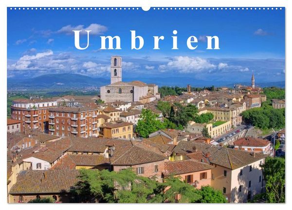 Umbrien (Wandkalender 2026 DIN A2 quer), CALVENDO Monatskalender