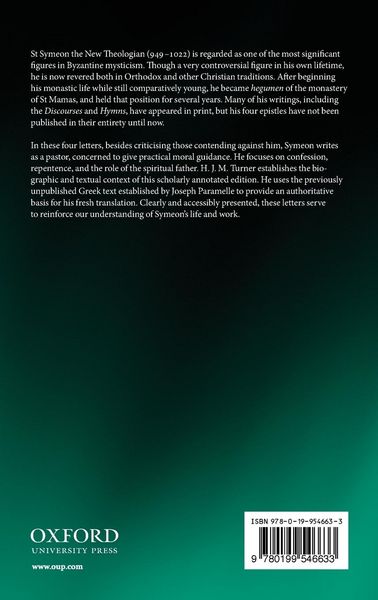 Produktbild: The Epistles of St Symeon the New Theologian