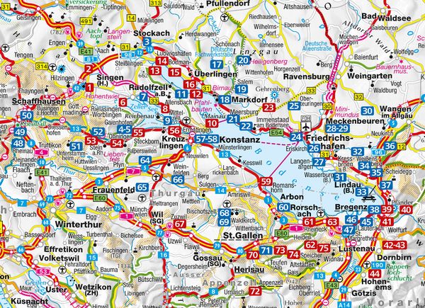 Produktbild: KOMPASS Wanderf&uuml;hrer Bodensee