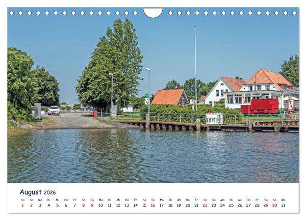 Produktbild: Maritime Schlei (Wandkalender 2026 DIN A4 quer), CALVENDO Monatskalender