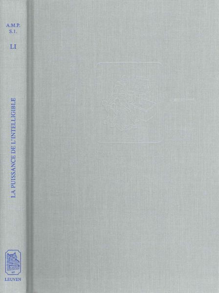 Produktbild: Michalewski, A: Puissance de l'intelligible
