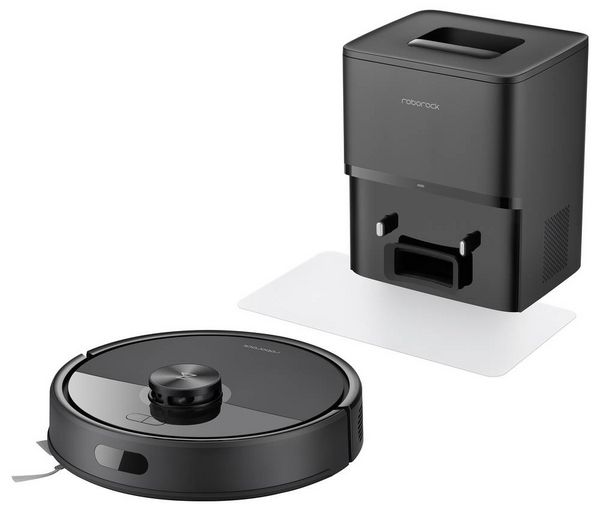 Produktbild: Roborock Q7 FT+ Reinigungsroboter Schwarz Beutellos