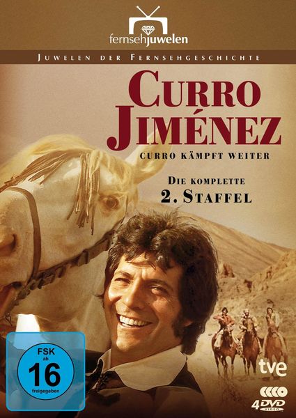 Produktbild: Curro Jim&eacute;nez: Curro k&auml;mpft weiter - Die komplette 2. Staffel [4 DVDs] (Fernsehjuwelen)