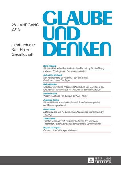 Produktbild: Glaube und Denken