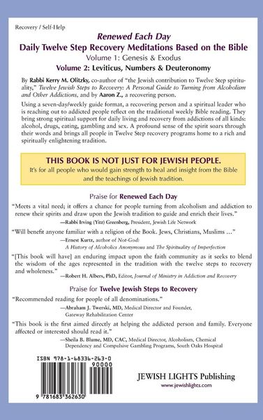 Produktbild: Renewed Each Day-Leviticus, Numbers & Deuteronomy