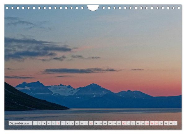 Produktbild: Hurtigruten - Faszination Natur (Wandkalender 2026 DIN A4 quer), CALVENDO Monatskalender