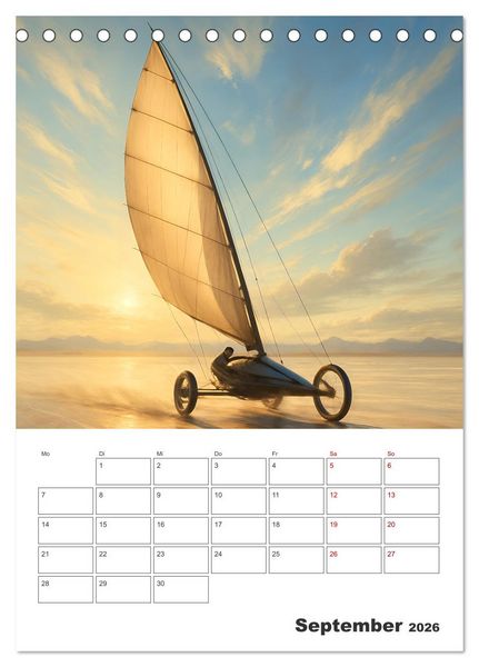 Produktbild: Im Reich des Windes (Tischkalender 2026 DIN A5 hoch), CALVENDO Monatskalender