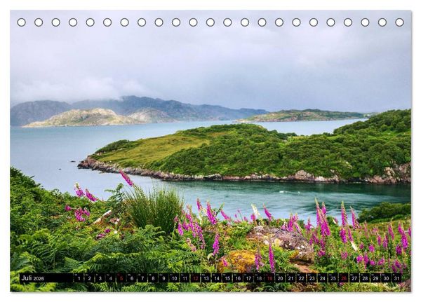 Produktbild: Schottland, Atemberaubender Norden (Tischkalender 2026 DIN A5 quer), CALVENDO Monatskalender