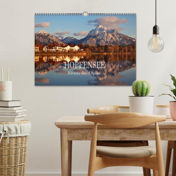 Produktbild: Hopfensee - Riviera des Allg&auml;us (Wandkalender 2026 DIN A3 quer), CALVENDO Monatskalender