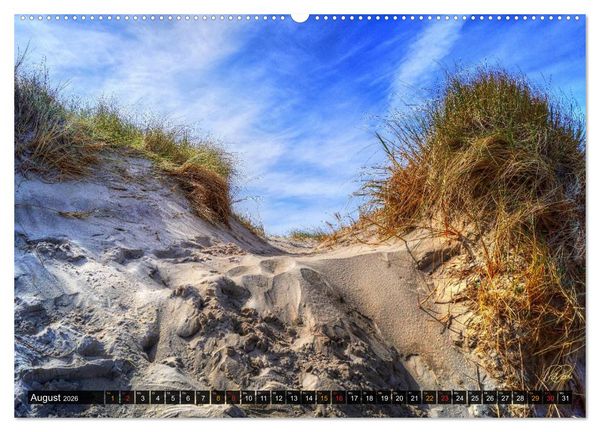 Produktbild: Nordsee-D&uuml;nen (Wandkalender 2026 DIN A2 quer), CALVENDO Monatskalender
