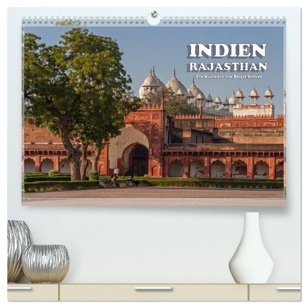 Produktbild: Indien, Rajasthan (hochwertiger Premium Wandkalender 2026 DIN A2 quer), Kunstdruck in Hochglanz