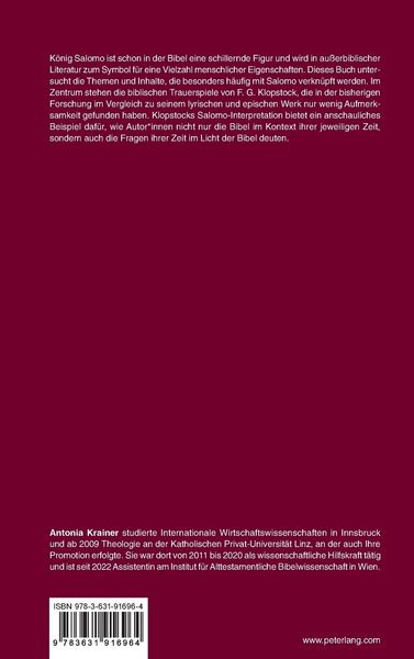 Produktbild: Salomo als literarische Symbolfigur