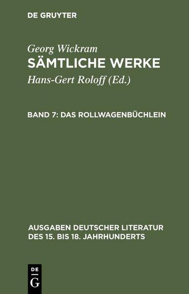 Produktbild: Das Rollwagenb&uuml;chlein
