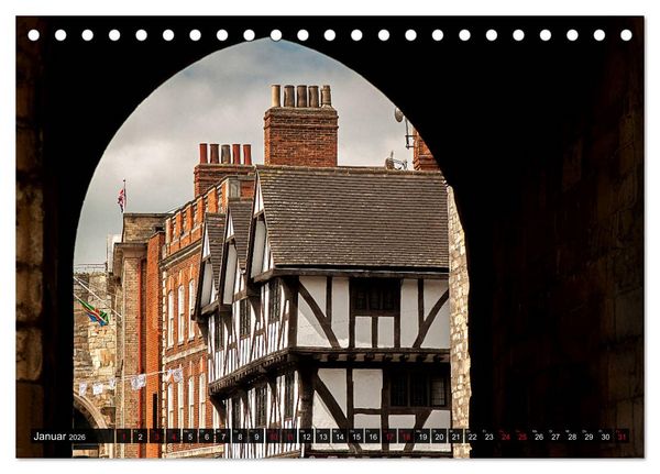 Produktbild: England - Faszinierende Kulturlandschaften (Tischkalender 2026 DIN A5 quer), CALVENDO Monatskalender