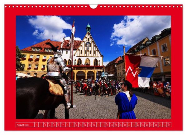 Produktbild: Amberg und seine Feste (Wandkalender 2026 DIN A3 quer), CALVENDO Monatskalender