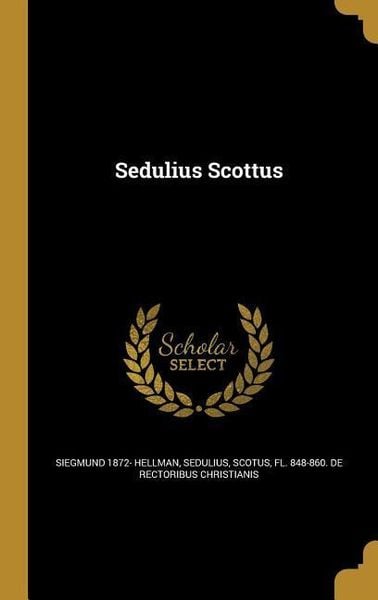 Produktbild: Sedulius Scottus