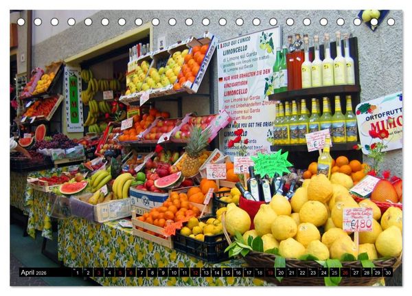 Produktbild: Romantisches Fernweh - Gardasee (Tischkalender 2026 DIN A5 quer), CALVENDO Monatskalender
