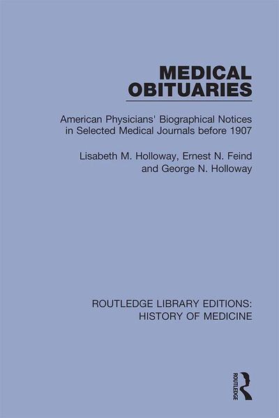 Produktbild: Medical Obituaries