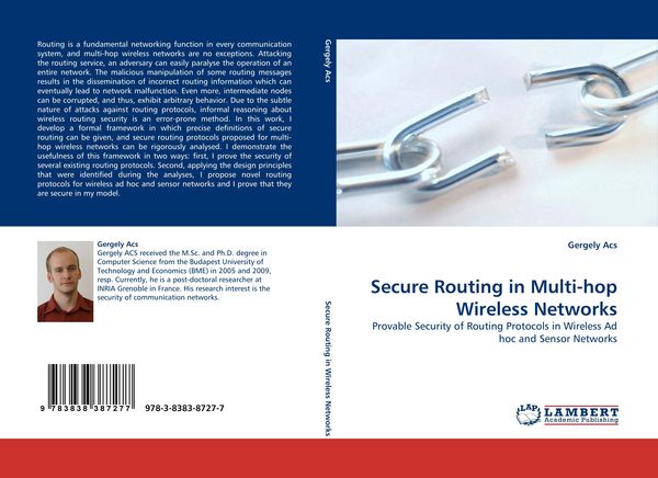Produktbild: Secure Routing in Multi-hop Wireless Networks