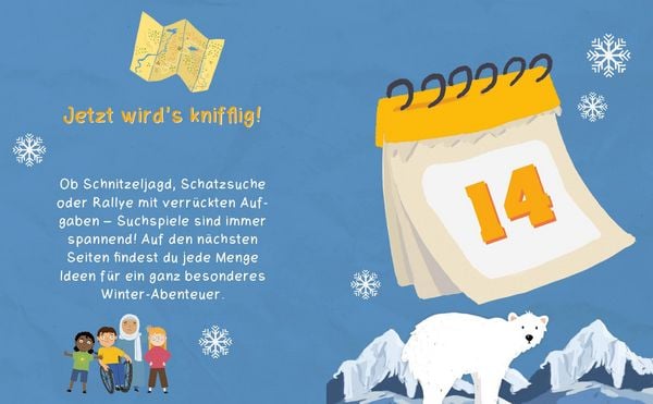 Produktbild: Checker Tobi: Das Adventskalender-Buch - Der X-mas-Check: Abenteuer K&auml;lte, Schnee und Eis