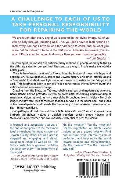 Produktbild: There Is No Messiah-and You're It
