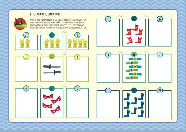 Produktbild: Coole Zahlen und Formen aus der Welt der Superhelden: Verr&uuml;ckt nach Mathe