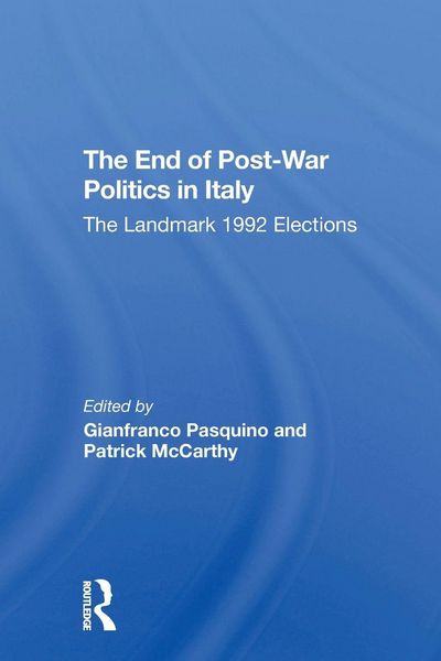 Produktbild: The End Of Postwar Politics In Italy