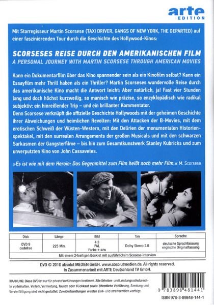 Produktbild: Martin Scorseses - Reise durch den amerikanischen Film - Arte Edition