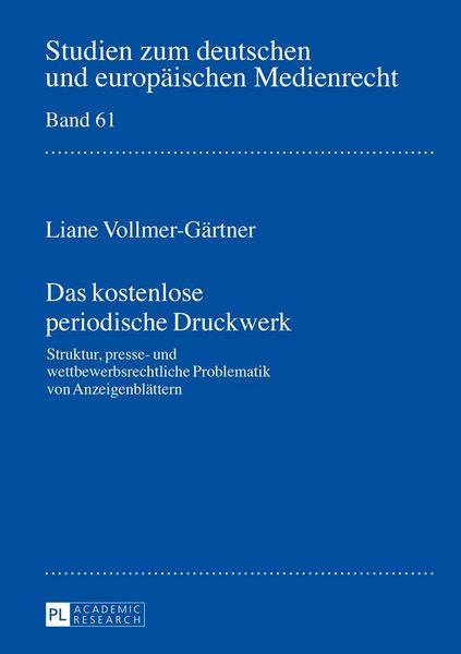Produktbild: Das kostenlose periodische Druckwerk