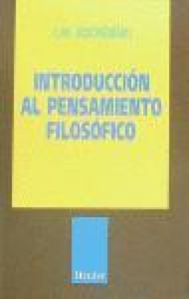 Produktbild: Introducci&oacute;n al pensamiento filos&oacute;fico