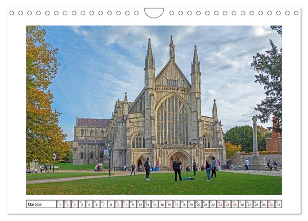 Produktbild: Sehenswertes in Englands S&uuml;den (Wandkalender 2026 DIN A4 quer), CALVENDO Monatskalender