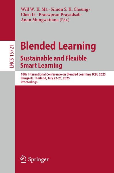 Produktbild: Blended Learning. Sustainable and Flexible Smart Learning