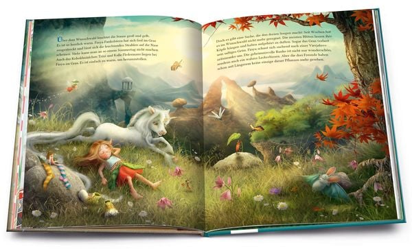 Produktbild: Kleines Einhorn Funkelstern (4). Das Wunder am Ende des Regenbogens