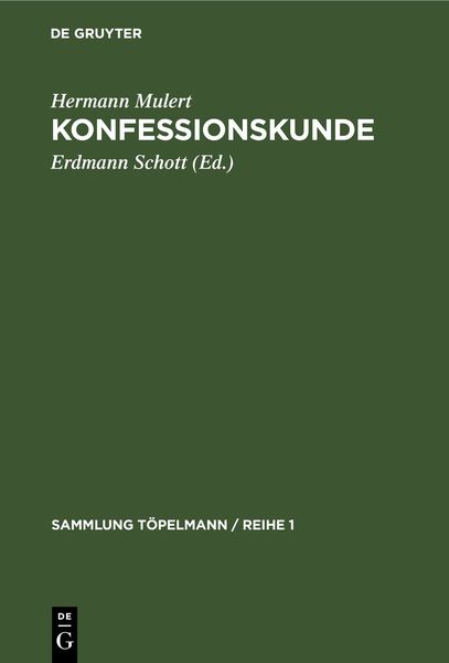 Produktbild: Konfessionskunde