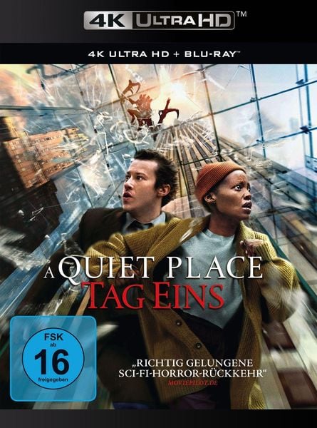 Produktbild: A Quiet Place: Tag Eins (4K Ultra HD) + (Blu-ray)
