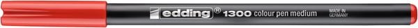Produktbild: edding 1300 Fasermaler medium rot